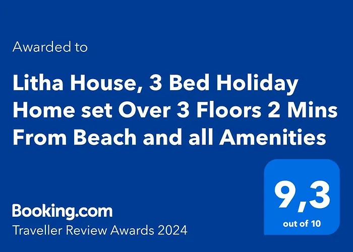 Apartmán Litha House, 3 Bed Set Over 3 Floors 5 Mins From And Amenities